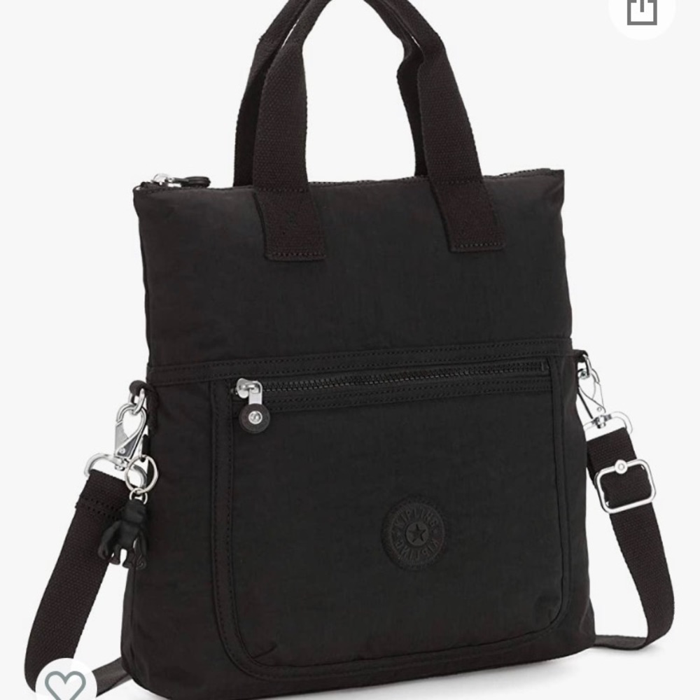 Kipling Eleva Large Handbag Black Noir